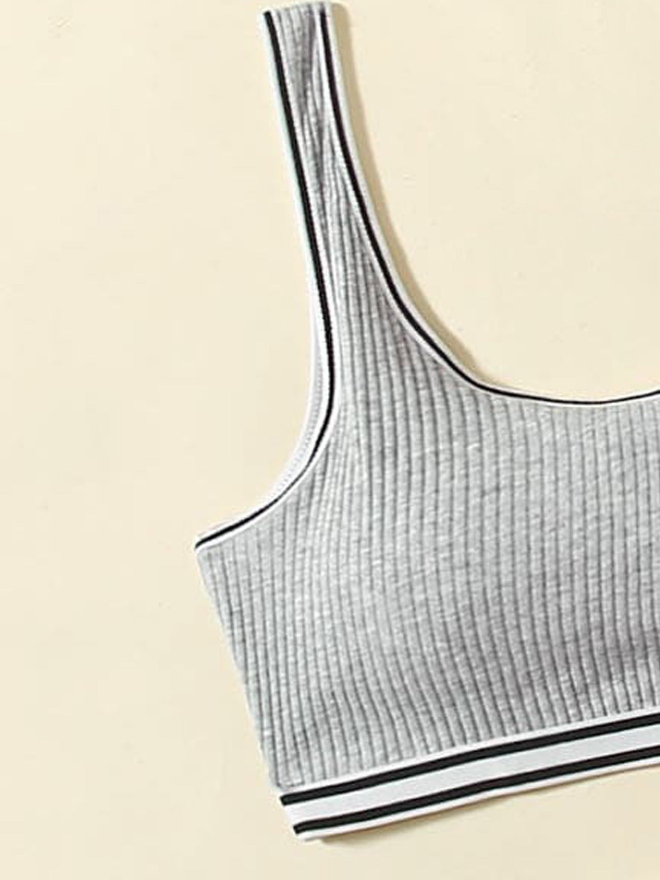 4pcs Solid Sports Bra Set in Various Colors