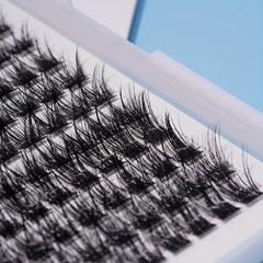 144 Mini Lash Clusters Soft Natural Look 10-14mm DIY Eyelash Extensions