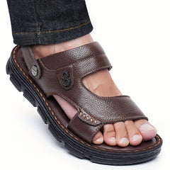 Men's Durable Open Toe Sandals for Outdoor Hiking