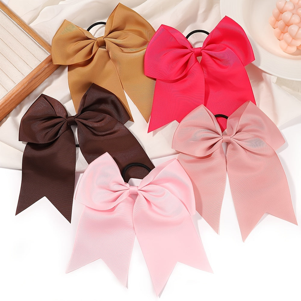 Bowknot Hair Tie Hair Bands Ponytail Holders for Girls Kids