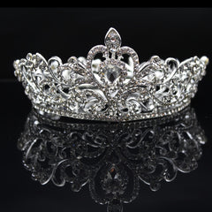 Crystal Rhinestone Wedding Tiaras Bridal Hair Accessories Crown
