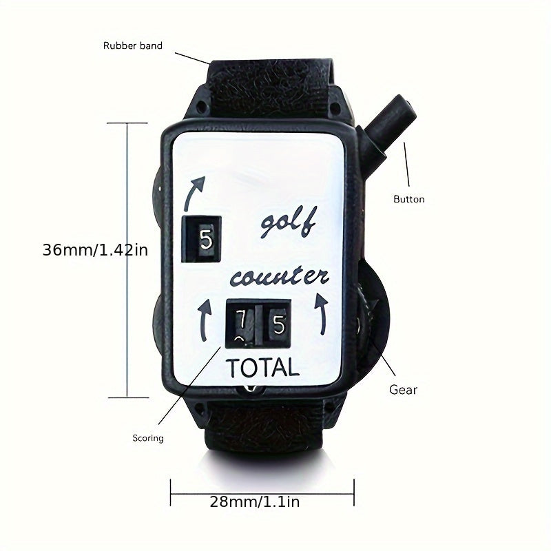 Watch Shaped Golf Scorer Counter - Golf Supplies