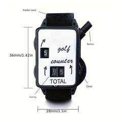 Watch Shaped Golf Scorer Counter - Golf Supplies
