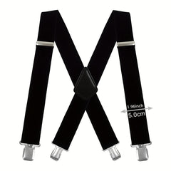Men's X Back 5cm Wide Suspenders