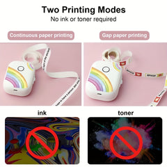 43cm Self-Adhesive Label Filling Tape Continuous Thermal Label Paper