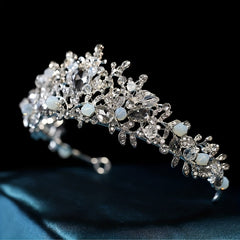 Bridal Crystal Headband Queen Princess Crown Head Jewelry Tiara