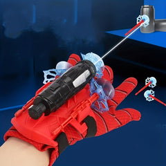 Spider Web Wrist Guard Shooting Suit Soft Bullet Launcher Bracelet