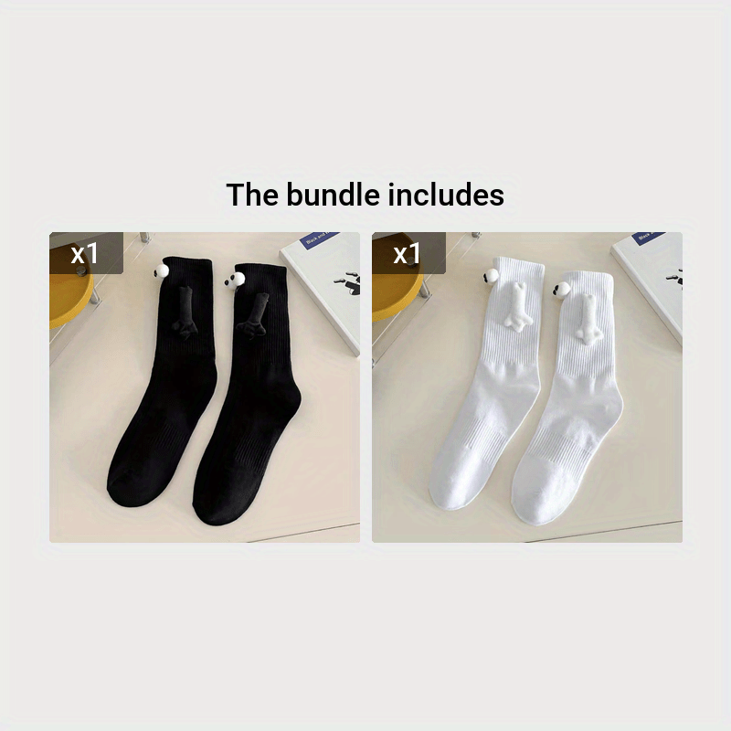 Creative Funny Hand Holding Socks - Cartoon Decoration