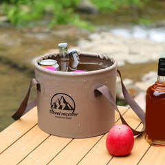 Foldable Portable Bucket Large Capacity Suitable For Camping Picnic Washing