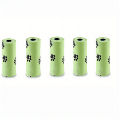 Foldable 2-in-1 Poop Scooper with 4x15 Bags