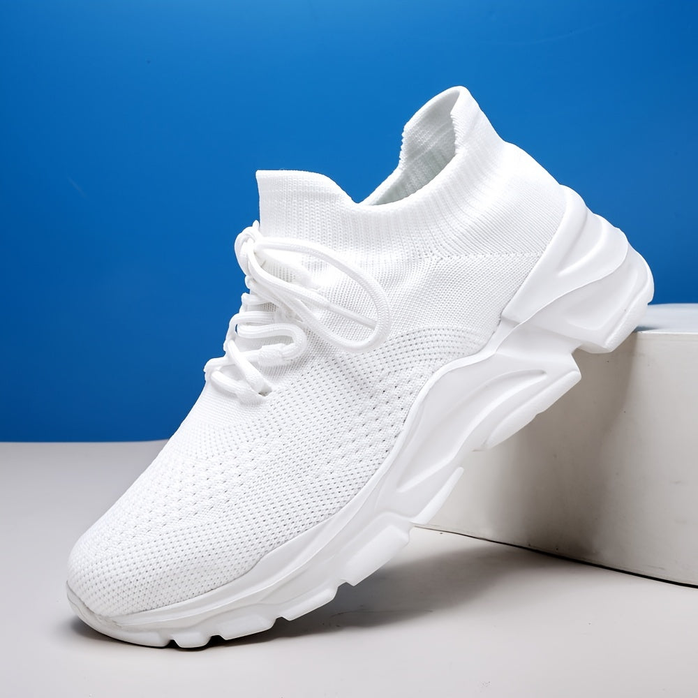 Women's Breathable Lace up Casual Sneakers Lightweight Sports Shoes