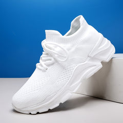 Women's Breathable Lace up Casual Sneakers Lightweight Sports Shoes