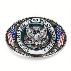 Hot Eagle American Flag Belt Buckle Retro Casual Handicrafts
