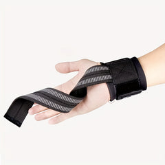 Fitness Wrist Band Pull up Grip Belt Palm Protection Straps
