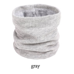 Men's Double Layer Velvet Thickened Winter Scarf