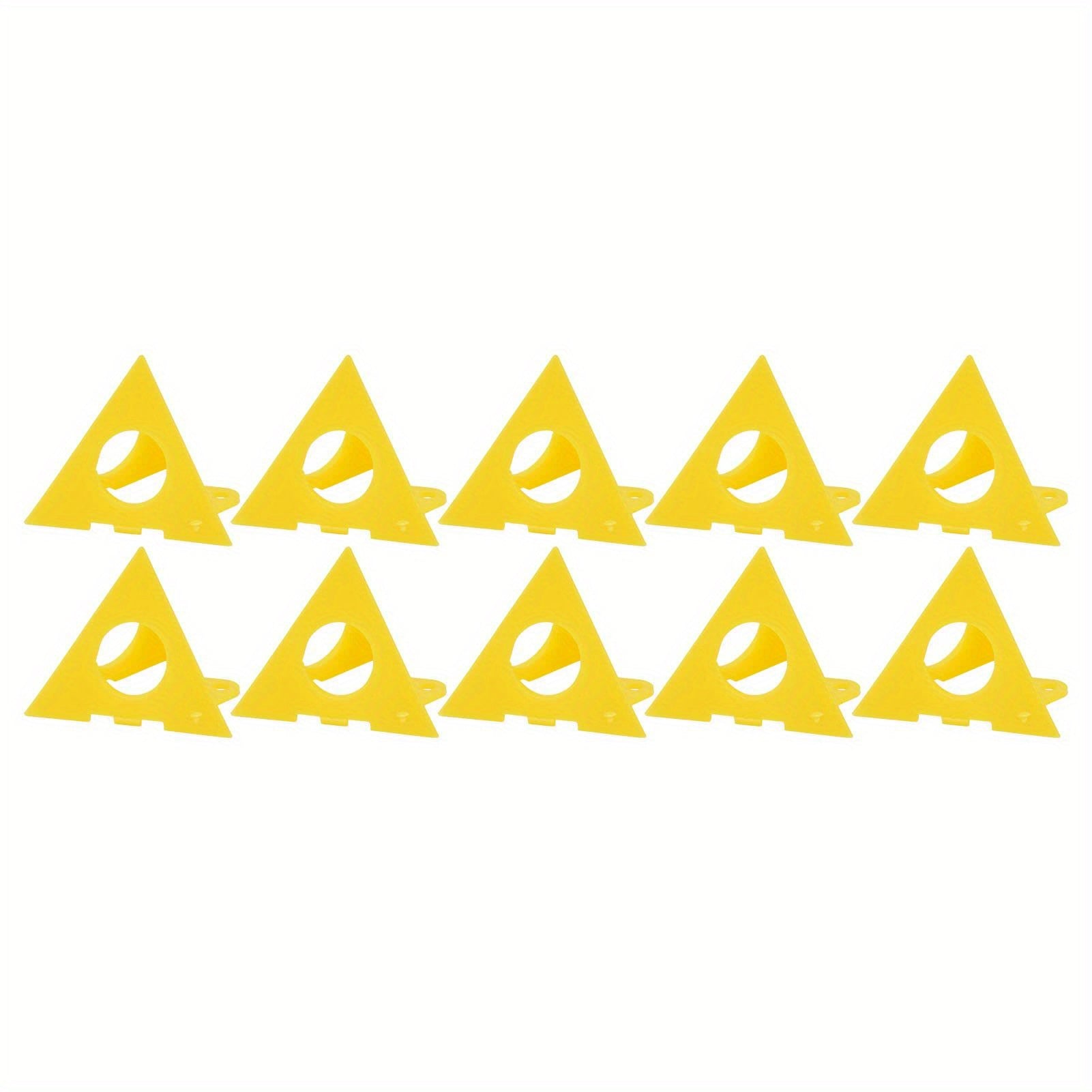 10pcs Pyramid Painter's Painting Mini Cone Stands Canvas Door Risers Support