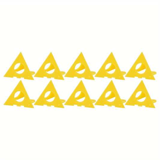 10pcs Pyramid Painter's Painting Mini Cone Stands Canvas Door Risers Support