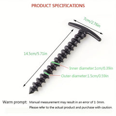 8pcs 14 48 Cm Nylon Ceiling And Ground Nails Lightweight Outdoor Ground Nails