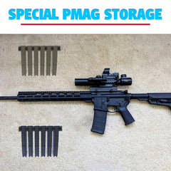 6 Slots Heavy Duty Wall Hanging Storage Rack