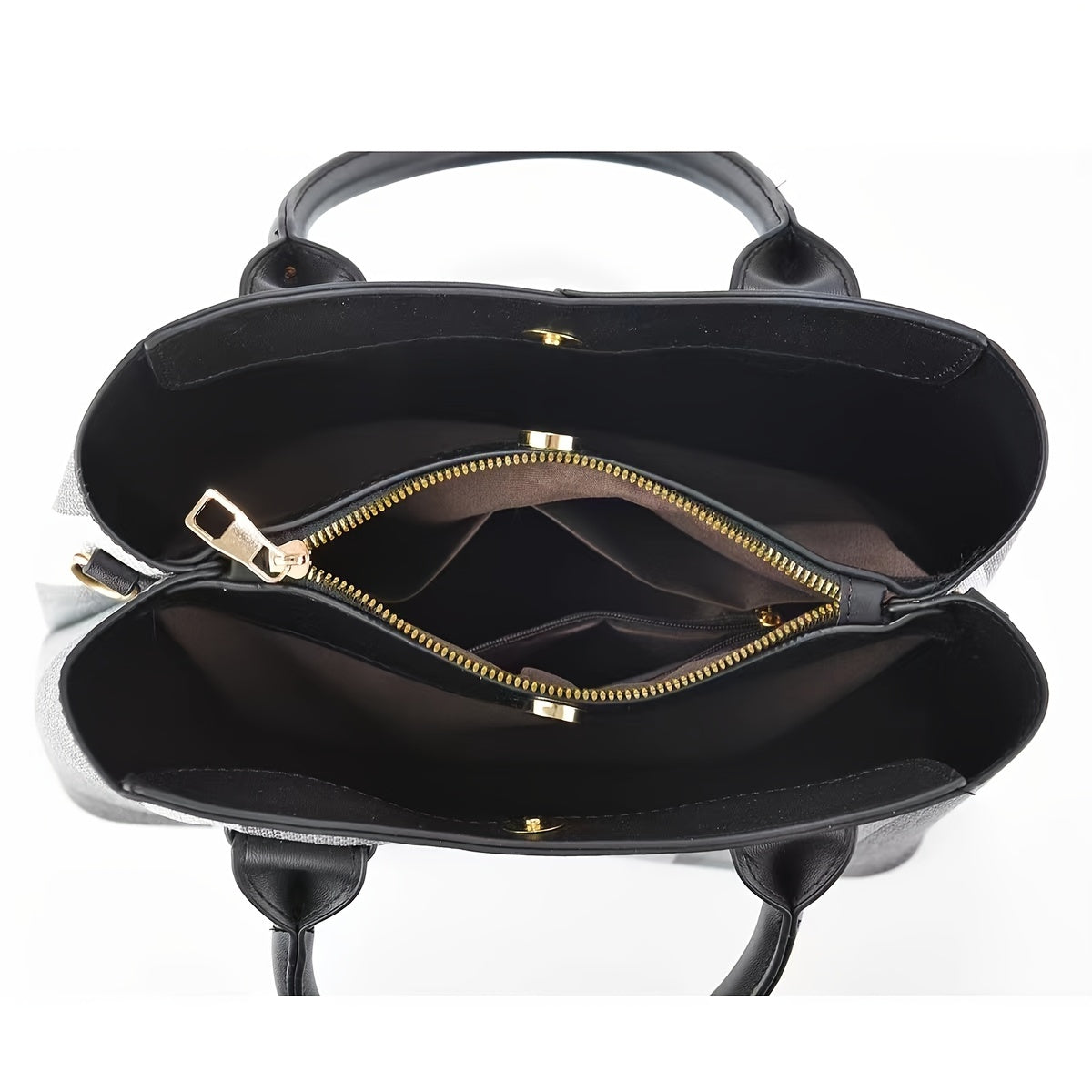 Stylish Large Capacity Briefcase with Matching Style