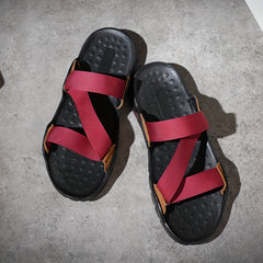 Men's Beach Shoes Quick Drying Non Slip Slides Summer