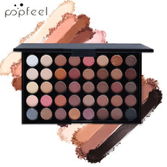 40 Colors Eye Makeup Palette Matte Shimmer Metallic Eyeshadow Palette