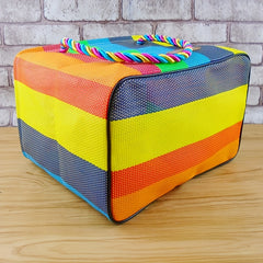 Rainbow Tote Bag Large Capacity Pride Handbag