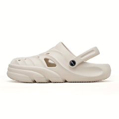 Men's Lightweight Comfy Clogs Hollow Out Non Slip Garden Shoes