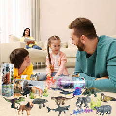 Animal Model Toy Montessori Sea Life Animals Farm Playset Kid Toy Gift