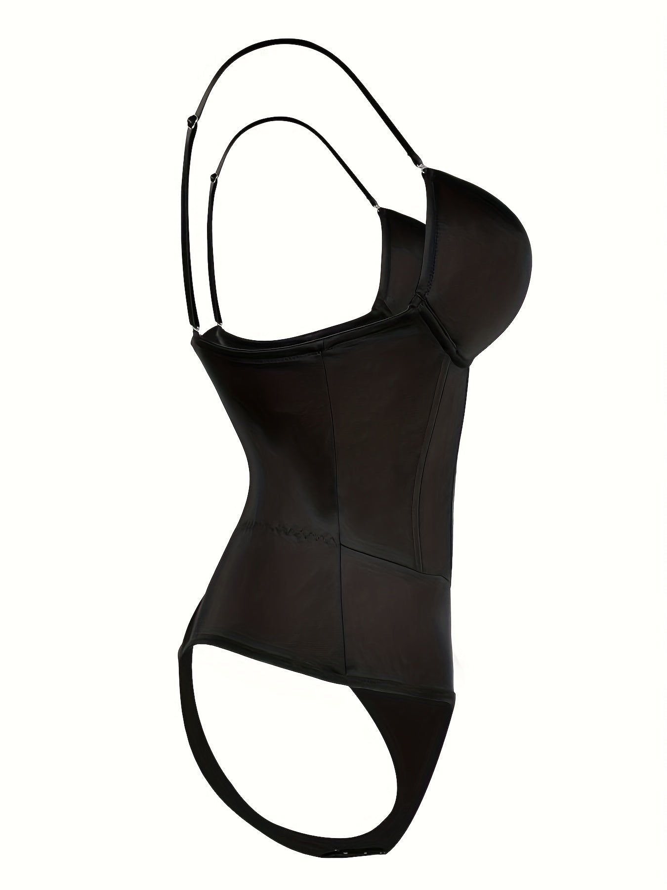 Deep V Push Up Bodysuit Tummy Control Slimmer Body Shaper