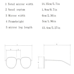 Oversized Gradient Lens Hollow Sunglasses Camellia Flower Decor Glasses