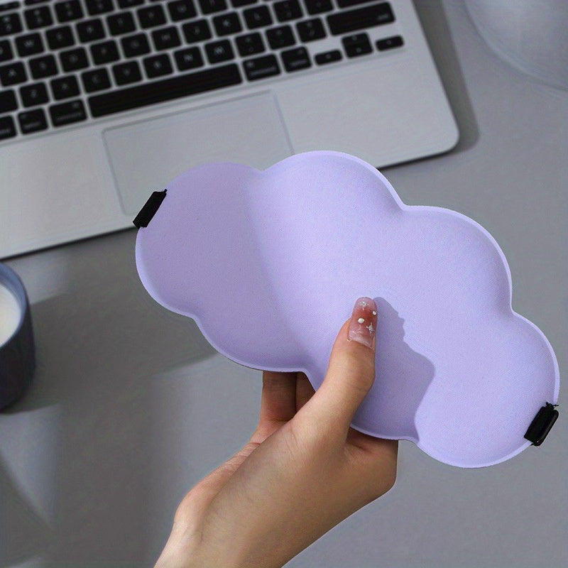 Soft Sleep Eye Mask Cloud Shaped Blackout Blindfold for Travel Rest Nap