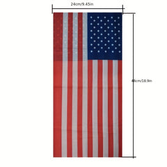 American Flag Sunshade Magic Bandana Neck Gaiter for Outdoor Cycling