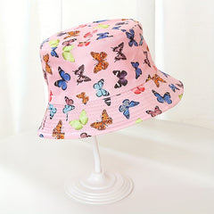 Kids Animal Fisherman Hat Cartoon Wide Brim Basin Hat For Boys And Girls