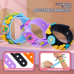 Animal Bracelet Building Blocks for Kids 6-12