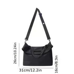 Large Capacity College Crossbody Messenger Bag
