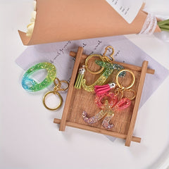 26pcs Small English Letter Pendant Crystal Resin Mould for DIY Jewelry