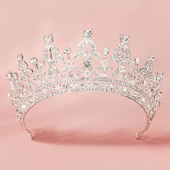 Rhinestone Crown Hairband Headband Tiara Wedding Birthday