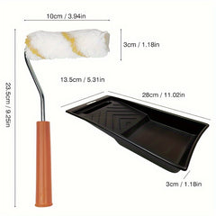 5pcs Paint Brush Wall Tools Latex Paint Roller Brush Set
