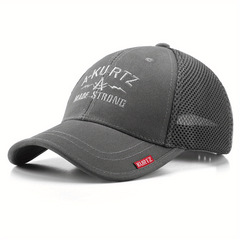 Unisex Mesh Trucker Baseball Cap Hip Hop Embroidered Hat