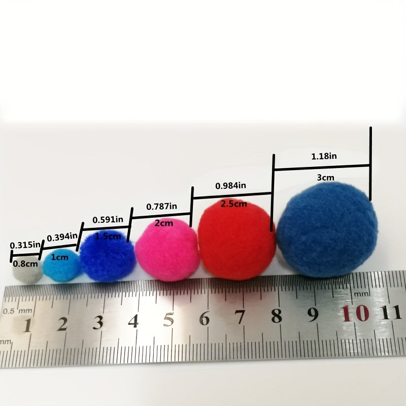 Mini Fluffy Soft Pom Poms Pompoms Ball Wedding Christmas Decor
