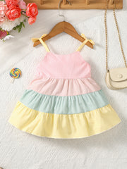 Rainbow Spaghetti Strap Dresses for a Colorful Wardrobe