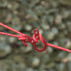 10pcs Tent Buckle With 3 Holes Tensioner for Camping