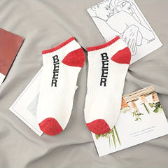 Men's Block Liner Anklets Socks - Soft and Sweat Absorbent for Outdoor Wear