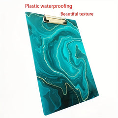 Light Abstract A4 File Folder Board Waterproof