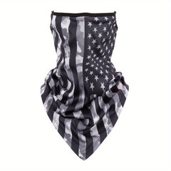 Summer Scarf Mask Bandana Ear Loops Ice Neck Gaiter Balaclava Dust UV