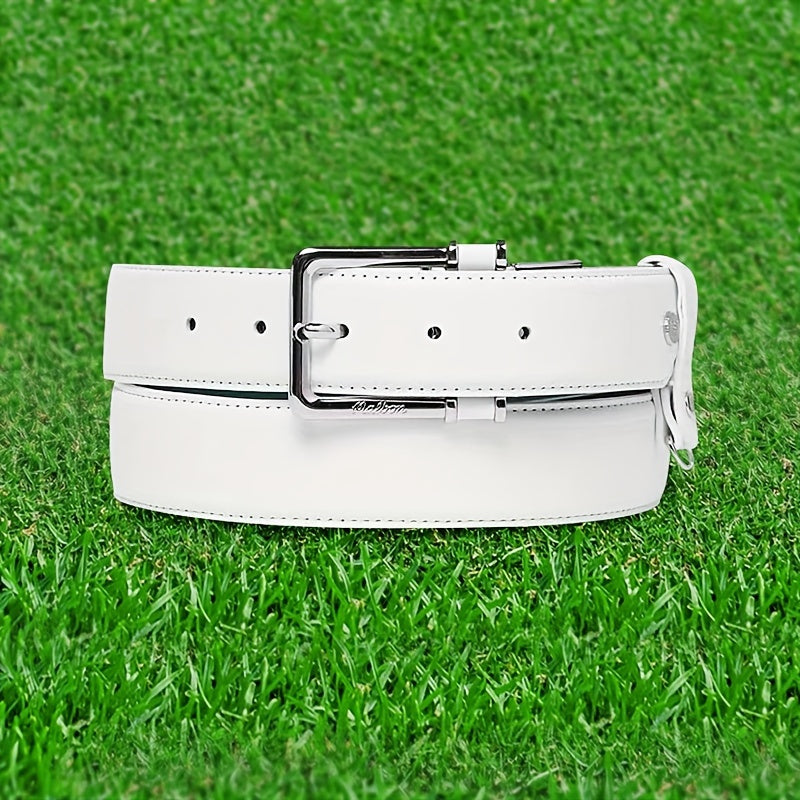 Men's Leather Cowhide Belt Classic Casual Adjustable Belt