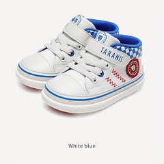 TARANIS Girl's Skate Shoes Comfy Non Slip Hook & Loop Fastener Sneakers