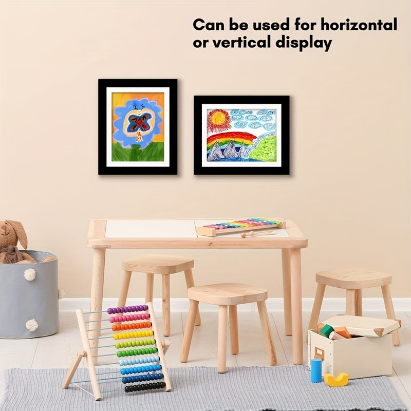 Kids Art Frames Painting Decoration Painting Flip Frame