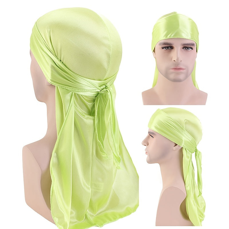 Explosive Style Silk Turban Hat For Men And Women